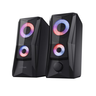 TRUST Syst&egrave;me d&rsquo;enceintes gaming  GXT 2.0 Javv RGB Noir