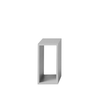 Syst&egrave;me d'&eacute;tag&egrave;res Stacked sans panneau arri&egrave;re - gris clair - petit