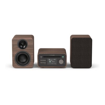 PURE Syst&egrave;me Micro Cha&icirc;ne Hi-Fi  Classic Stereo Mini Marron