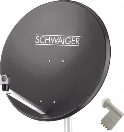 SCHWAIGER Syst&egrave;me SAT sans r&eacute;cepteur  SPI9961SET9 Nombre dabonn&eacute;s: 4