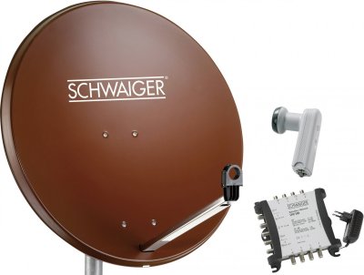 SCHWAIGER Syst&egrave;me SAT sans r&eacute;cepteur  SPI9962SET6 Nombre d'abonn&eacute;(s): 8