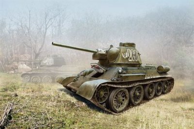 ICM T-34/76 Late 1943 Production Wwii Soviet Medium Tank- 1:35e - 