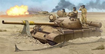 TRUMPETER T-62 Mod.1962 (iraqi Regular Army) - 1:35e - 