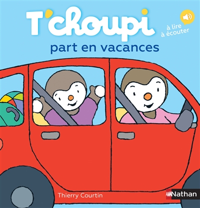 T'choupi part en vacances - D&egrave;s 2 ans -  - Livres - Albums