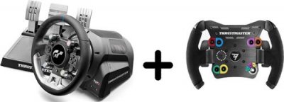  T-GT II Volant + 3 P&eacute;dales + Volant Open Wheel Add-On - PS5/PS4/PC