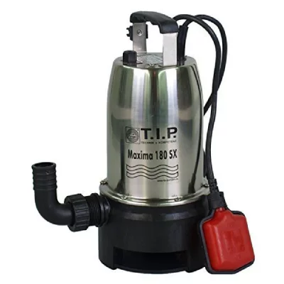 T.I.P. TECHNISCHE INDUSTRIE PRODUKTE T.I.P. 30121 Pompe submersible pour eaux us&eacute;es Maxima 180 SX en acier inoxydable