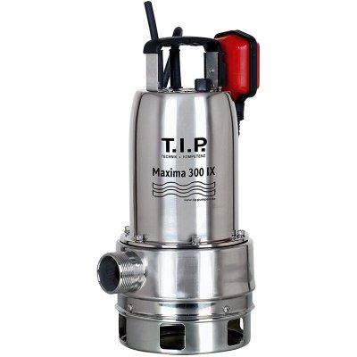 T.I.P.  Maxima 18000 Pompe de relevage - Rouge / noir / acier inox