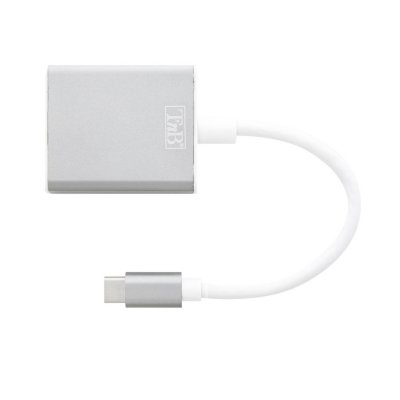 TNB T'nB - Adaptateur vid&eacute;o - USB-C (M) pour HD-15 (VGA) (F) - blanc