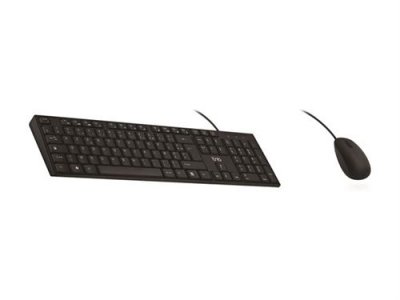 TNB T'nB Classy - Ensemble clavier et souris - USB - AZERTY - Fran&ccedil;ais - noir - bo&icirc;te