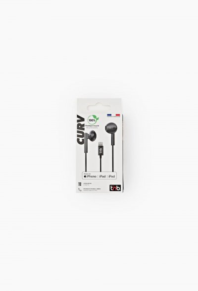 TNB T'nB CURV - &Eacute;couteurs avec micro - intra-auriculaire - filaire - Lightning - noir