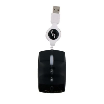 T NB T'nB GUPPY 3 - Souris - optique - 3 boutons - filaire - USB - noir 
