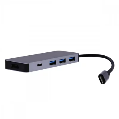 TNB T'nB iClick 6 in 1 USB-C Hub - Station d'accueil - USB-C - HDMI