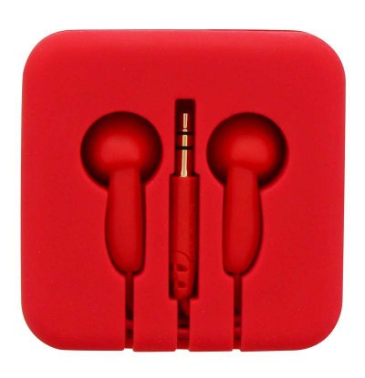 T NB T'nB POCKET - &Eacute;couteurs - intra-auriculaire - filaire - jack 3,5mm - rouge 