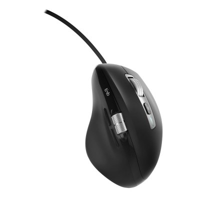 TNB T'nB - Souris Filaire USB A + USB C Double Molette INFINITEPRO - Noir