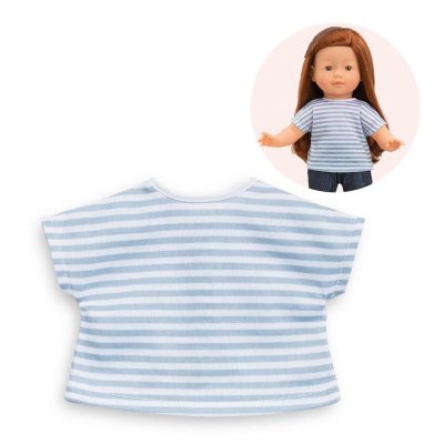 COROLLE T-Shirt Ray&eacute; pour poup&eacute;e ma  Multicolore 