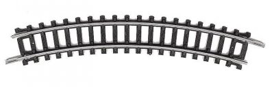 GENERIQUE T14912 (N) Voie Minitrix Rail courbe 30 &deg; 194.6 mm 10 pc(s)