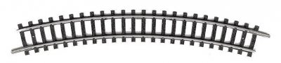 GENERIQUE T14922 (N) Voie Minitrix Rail courbe 30 &deg; 228.2 mm 10 pc(s)
