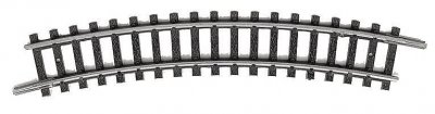 TRIX T14924 (N) Voie Mini Rail courbe 24 &deg; 228.2 mm 10 pc(s)
