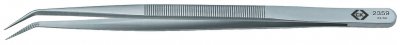 C.K T2359 Pince brucelle de montage 22 sa pointue, courb&eacute;e, fine 150 mm C50105 - 