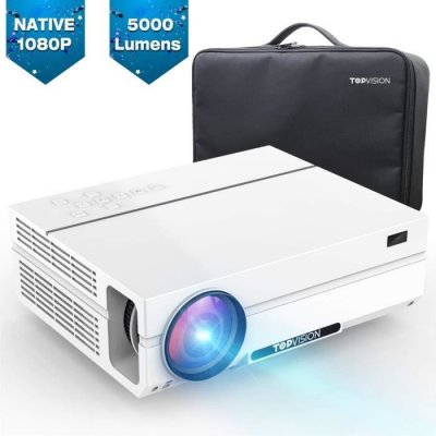 TOPVISION T26 fhd 9000 lumens vga usb hdmi blanc