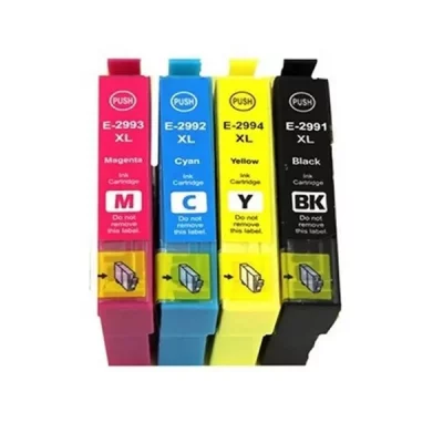 INKPRO T2991 - 29XL - Noir - Cartouche Compatible Epson XL "Fraise" Claria