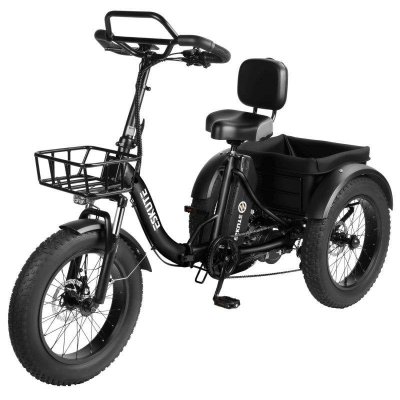 ESKUTE T302 Pro V&eacute;lo &eacute;lectrique 250W Moteur 48V 20.8Ah Batterie 20'' - Noir