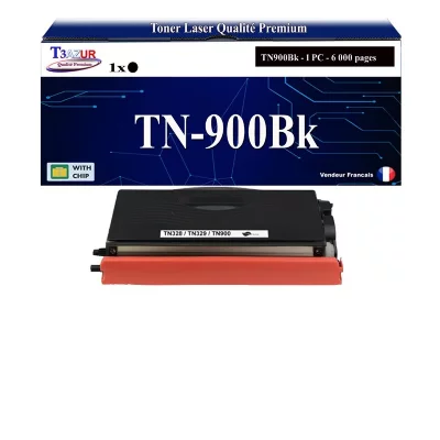 T3AZUR  -Toner compatible avec Brother HL-L9200CDWT, HL-L9300CDWTT MFC-L9550CDWT TN900 Noir