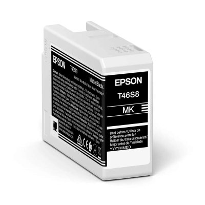 EPSON T46S80N Encre Noir Mat  25 ml