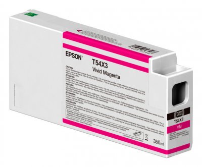 EPSON T54X3 - 350 ml - Magenta vif - original - cartouche d'encre - pour SureColor SC-P7000V, SC-P9000V