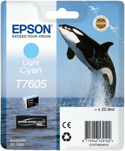 EPSON T7605 ORQUE CYAN CLAIR
