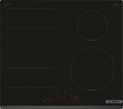 BOSCH Table &agrave; induction S&eacute;rie 6, 60 cm, Noir, sans cadre  PIX631HC1H