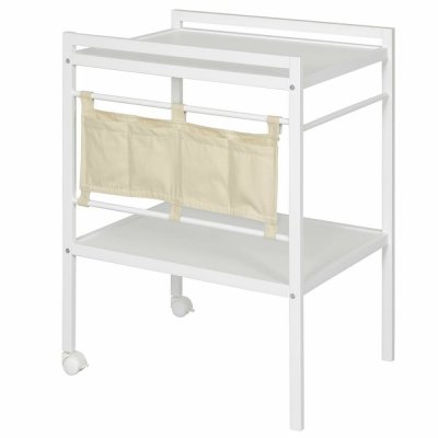 ID KIDS Table &agrave; langer bois massif blanc