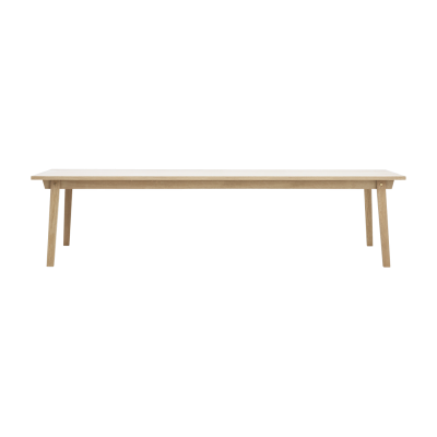 Table &agrave; manger en ch&ecirc;ne naturel 300 cm Slice Oak - Normann Copenhagen