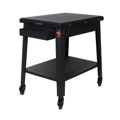 BELDEKO Table &agrave; roulettes ext&eacute;rieur pour four &agrave; pizza et BBQ 