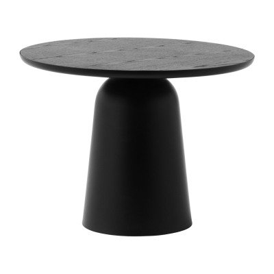 Table basse en acier noire Turn table noir - Normann Copenhagen