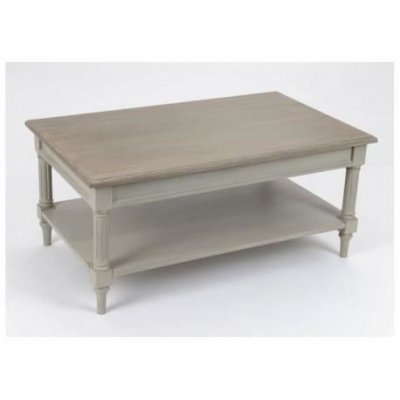 Table basse en bois 1 tablette L100