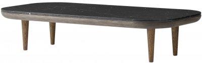Table basse en marbre noir Fly SC5 -&tradition
