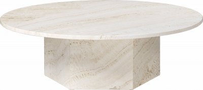 Table basse - EPIC COFFEE &Oslash; 110 x H 34 cm Blanc neutre