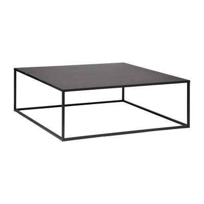 Table Basse Gota - m&eacute;tal - Noir - Atmosphera cr&eacute;ateur d'int&eacute;rieur