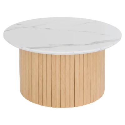 Table basse Homelya 70x70x40cm - Atmosphera cr&eacute;ateur d'int&eacute;rieur
