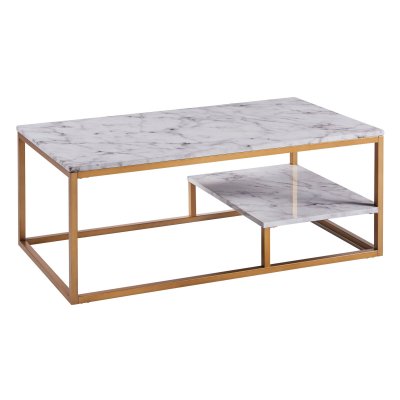 Table basse moderne versanora marmo effet marbre pour salon vnf-00036