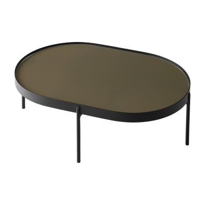 Table basse - NONO TABLE L L 96,5 x P 59,5 x H 35 cm Marron