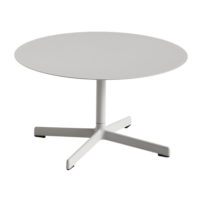 Table basse ronde en acier gris clair 70 x 40 cm Neu - Hay