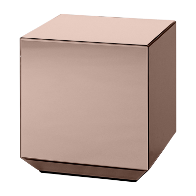 Table d'appoint en verre rose Speculum - AYTM