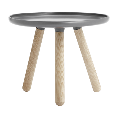 Table d'appoint grise et fr&ecirc;ne S Tablo Grey - Normann Copenhagen
