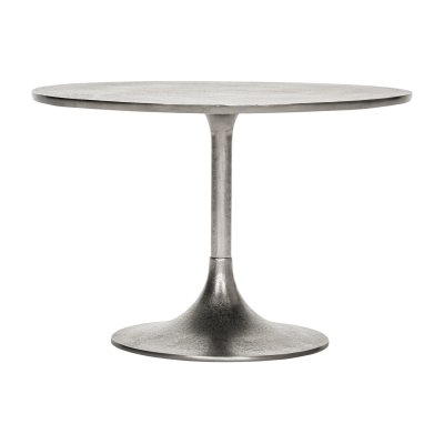 Table d'appoint ronde en aluminium poli Pan - House Doctor