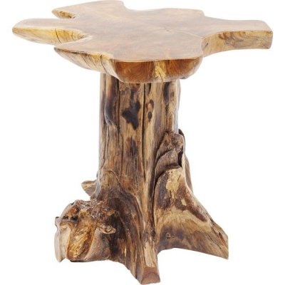 Table d'appoint souche d'arbre petit mod&egrave;le kare design