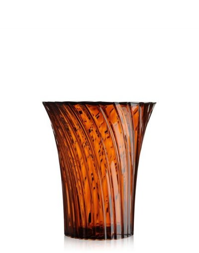 Table d'appoint Sparkle Kartell- Hauteur 44 cm Ambre