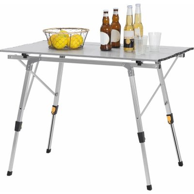 WOLTU Table de camping pliante en aluminium.table pliable.table de pique-nique.90x52.2x45-72 cm