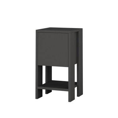 Table de chevet Ema 30 cm - Gris Anthracite, Gris Anthracite